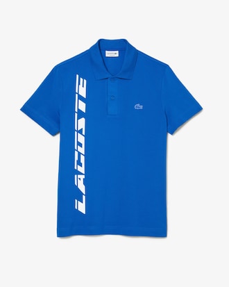 Polo de piqué de marca Regular Fit para hombre