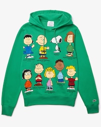 Unisex Lacoste x Peanuts Hooded Organic Cotton Sweatshirt