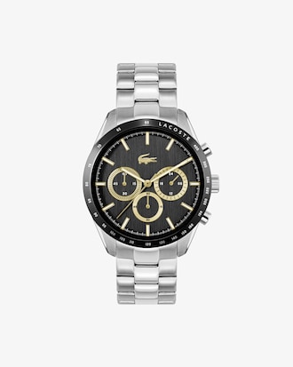 Men's Boston Steel Chronograph Watch