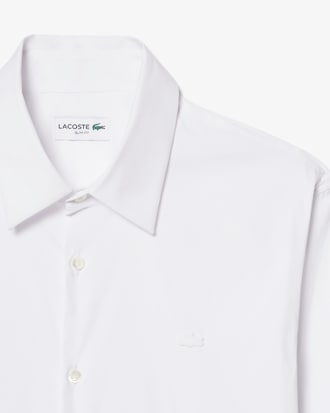 Chemise popeline stretch slim fit