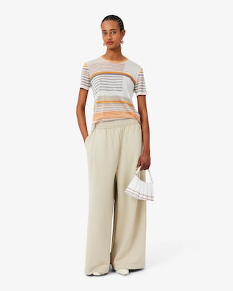 Runway Mini Lenglen Striped Leather Bag
