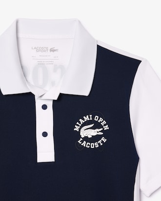 Polo de tenis deportivo ultra seco Miami Open Edition UV50