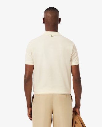 Polo classic fit badge Petit Piqu&eacute;