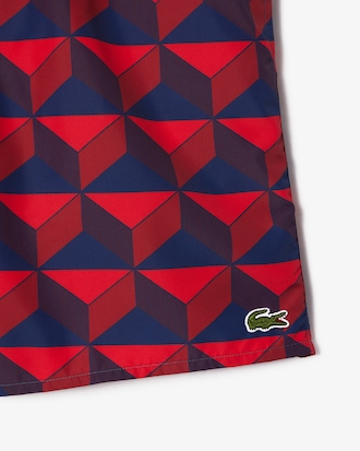 Men's Graphic Print Swim Trunks