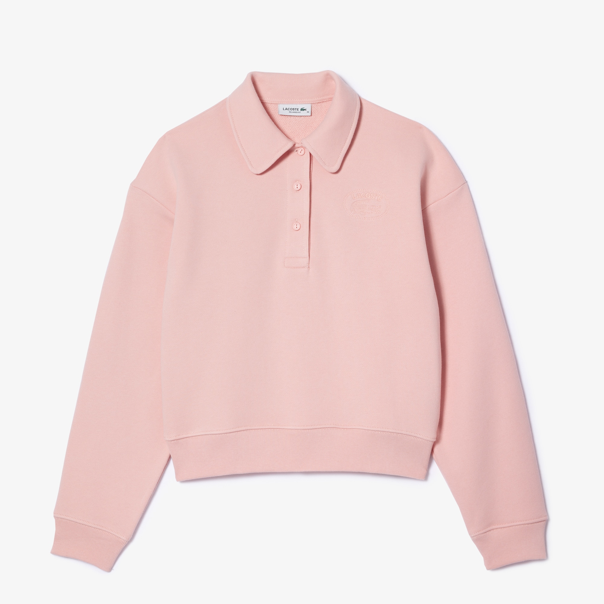 【美品】Embroidery Polo Sweatshirt EMBROIDERED POLO SWEATSHIRT - Navy blue | ZARA Canada