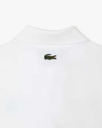 Polo estampado Lacoste x Netflix para mujer
