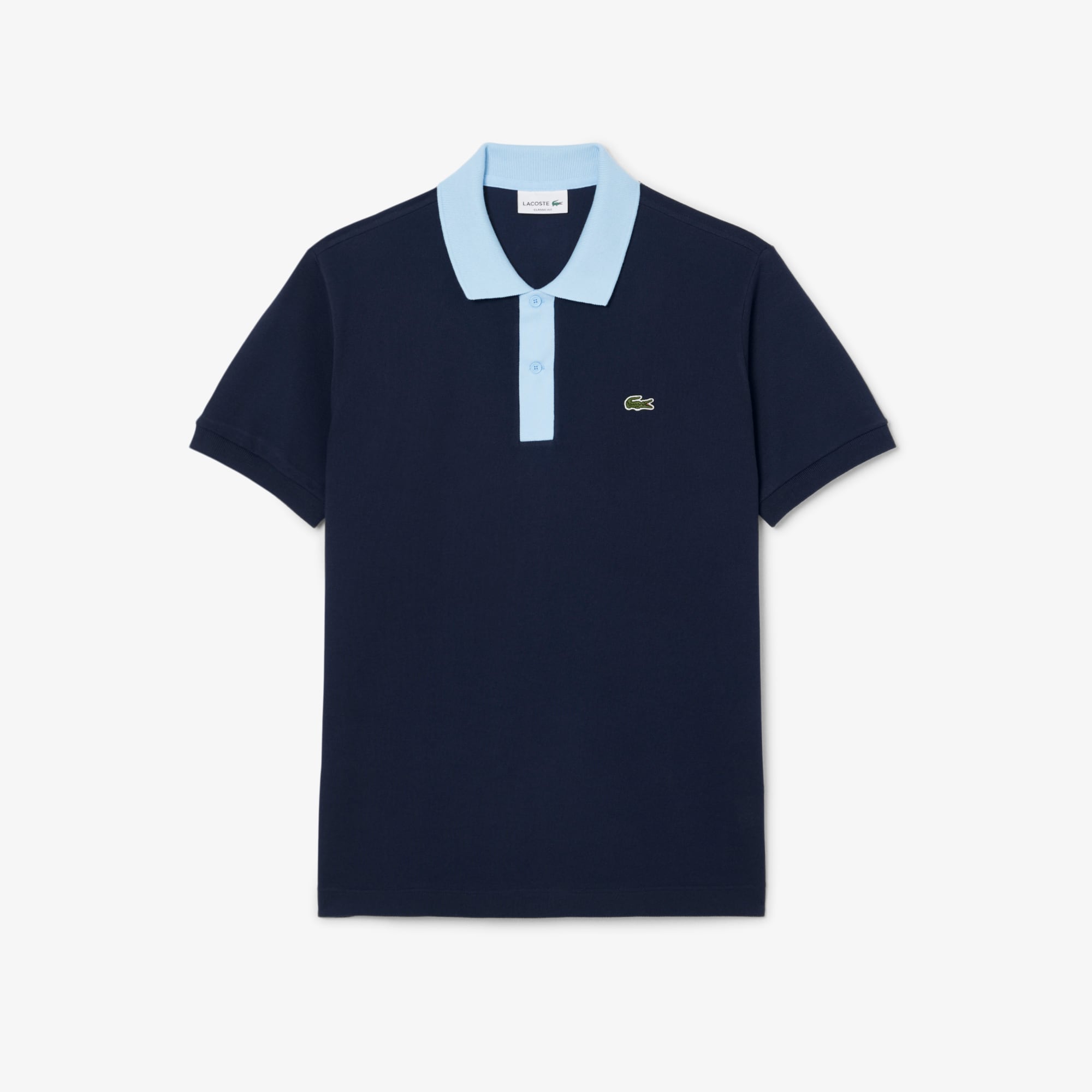 Men's Classic Fit Contrast Collar L.12.12 Polo - Polo Shirts - New