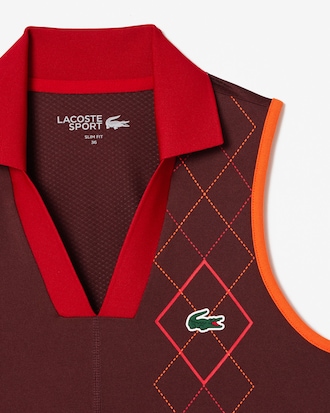 Women's Slim Fit Ultra Dry Sleeveless Tennis Polo