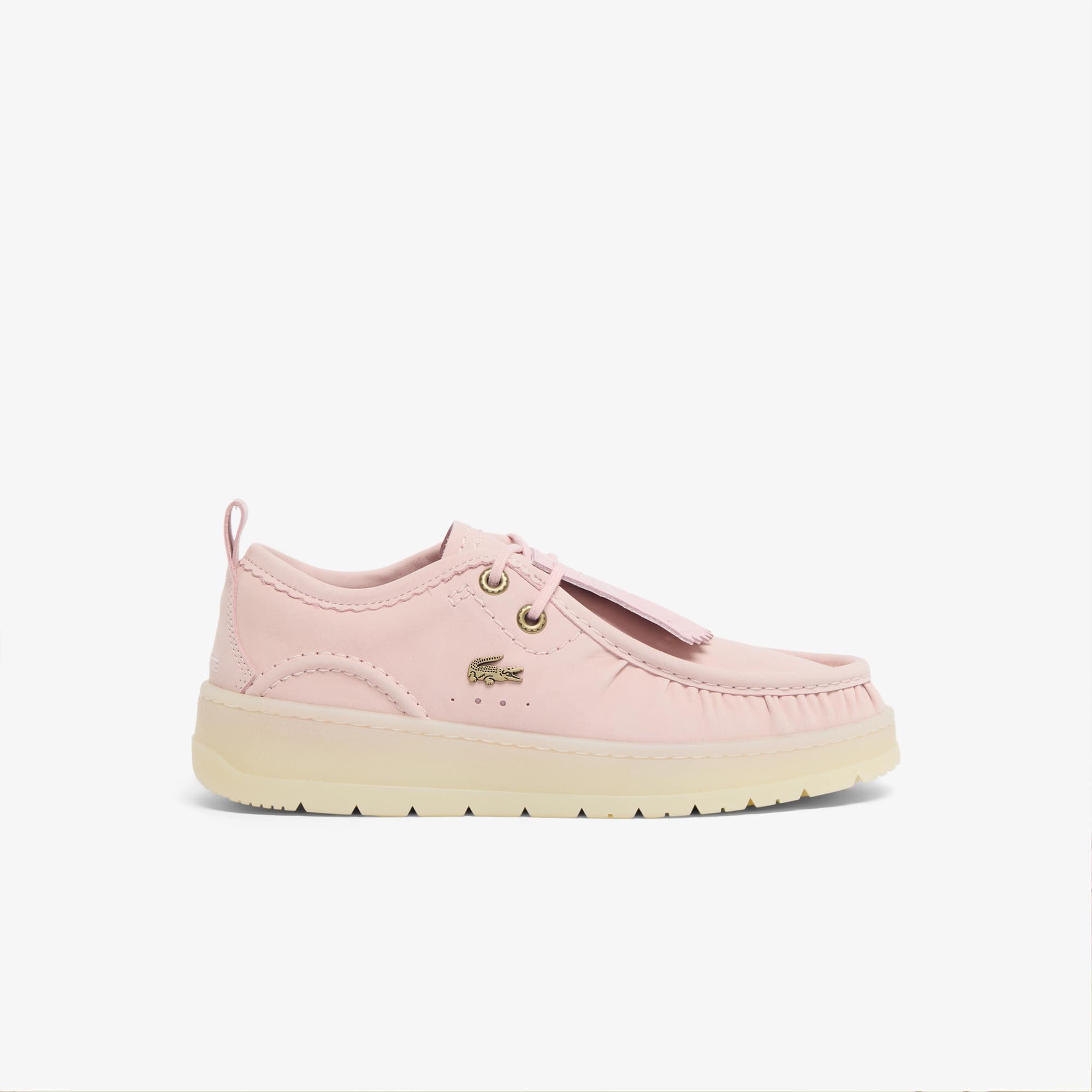 Lacoste Sneakers  Umpire Wmn De Cuero Para Mujer Rosa