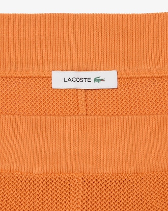 Striped Mesh Knit Shorts