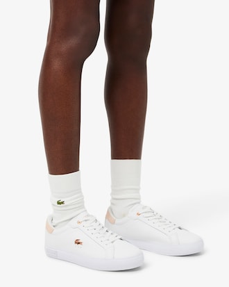 Women's Powercourt Leather Sneakers