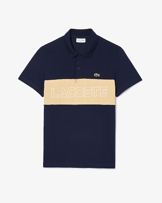 Men's Regular Fit Stretch Mini Piqué Polo