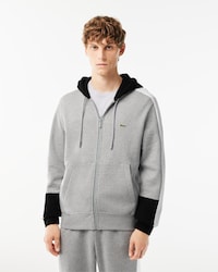 Men's Zip-Up Colorblock Hoodie