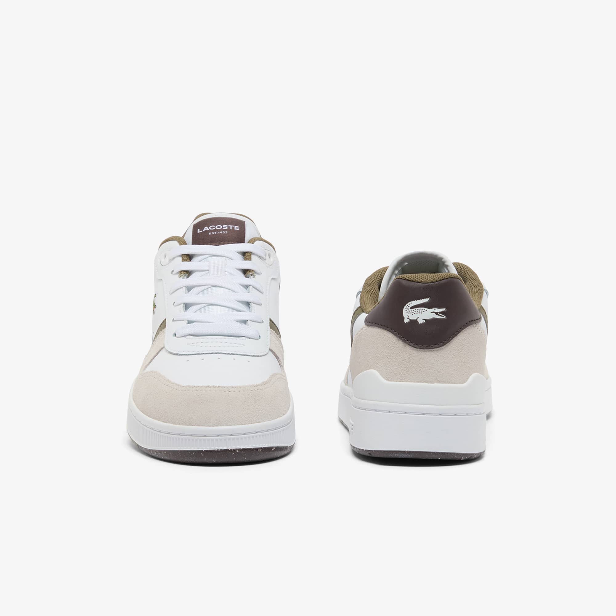 Men's T-Clip Set Leather Sneakers
