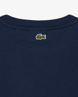 Boys' Crocodile Print Cotton T-Shirt