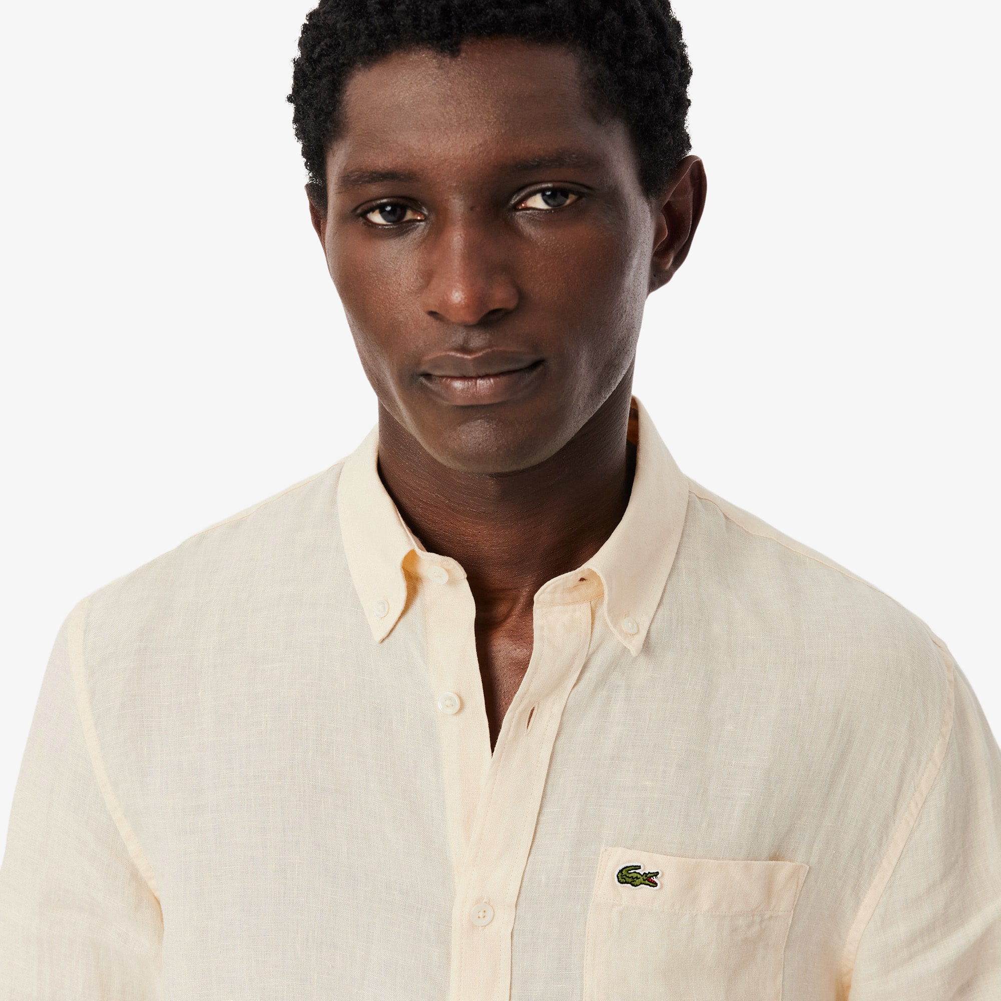 Men's Regular Fit Linen Shirt