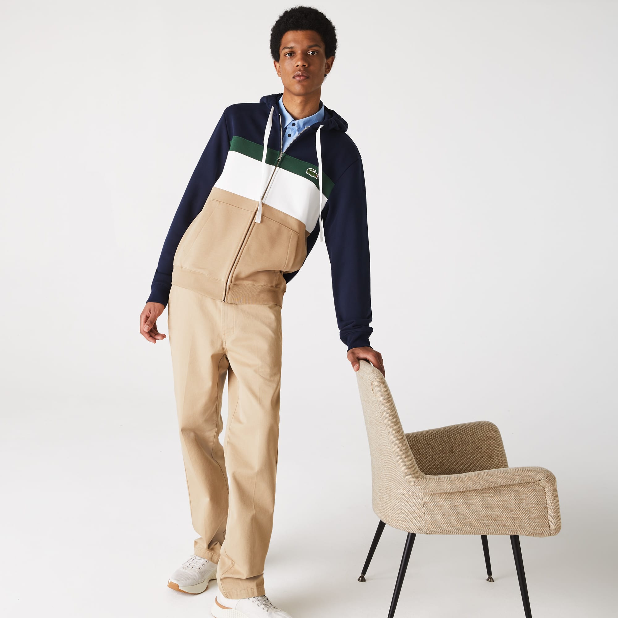Tシャツ・カットソー MALO Men Sweater UXA132F3L27 E2932 Blue Malo Short sleeved crewneck - Blue - Men | UXA183F3L27E2088