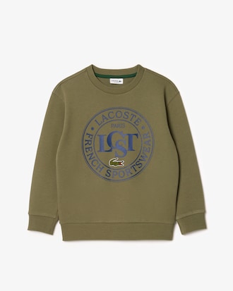 Kids' Printed Crew Neck Sweatshirt