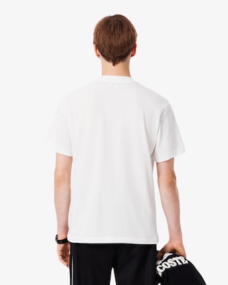 Men's Ribbed Neck Petit Piqu&eacute; T-Shirt