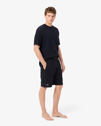 Shorts de estar por casa de punto texturizado para hombre