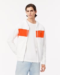 Men's Zip-Up Colorblock Hoodie