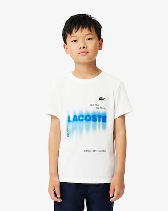 Kids' Lacoste Tennis x Daniil Medvedev T-Shirt