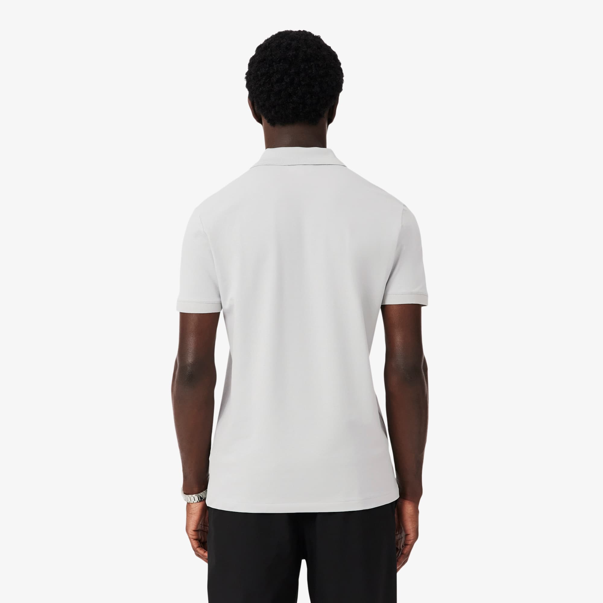 Slim Fit Branded Piqué Polo