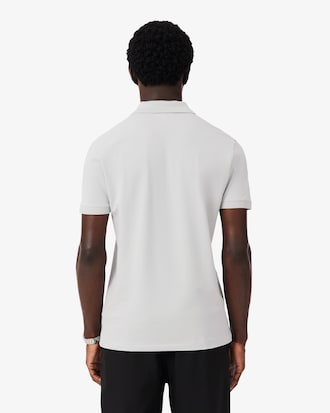 Slim Fit Branded Piqu&eacute; Polo