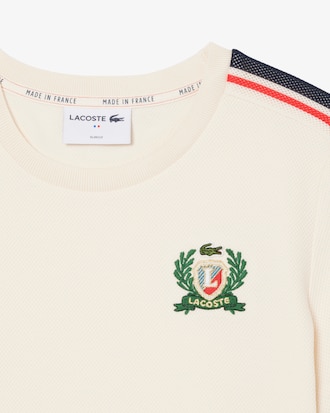 Playera Para mujer Made In France en piqué texturizado