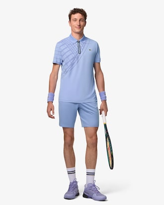Men's Ultra Dry Printed Slim Fit Tennis Polo