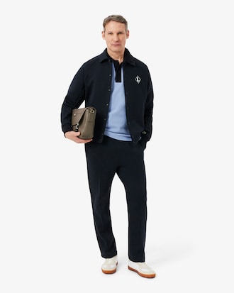 French Made Classic Fit Badge Polo Shirt