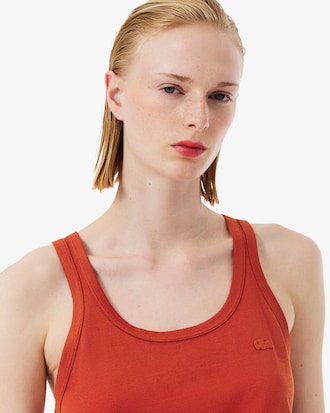 Runway Silk Piqu&eacute; Tank Top