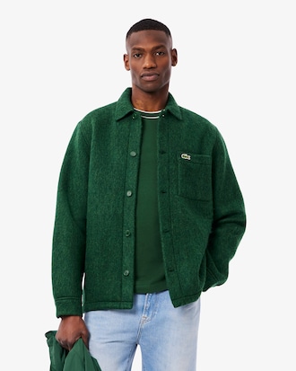 Men's Wool Blend Overshirt