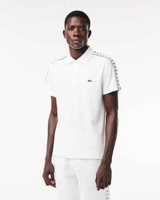Men's Regular Fit Stretch Mini Piqué Polo
