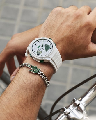 LC33 Analog and Digital Silicone Watch