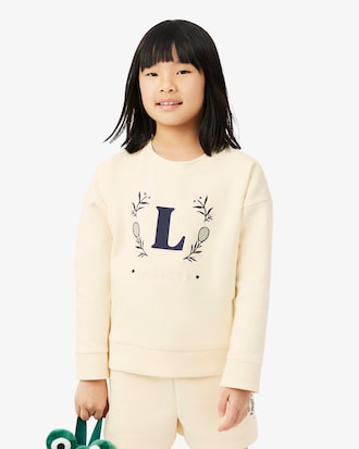 Embroidered Badge Neoprene Sweatshirt