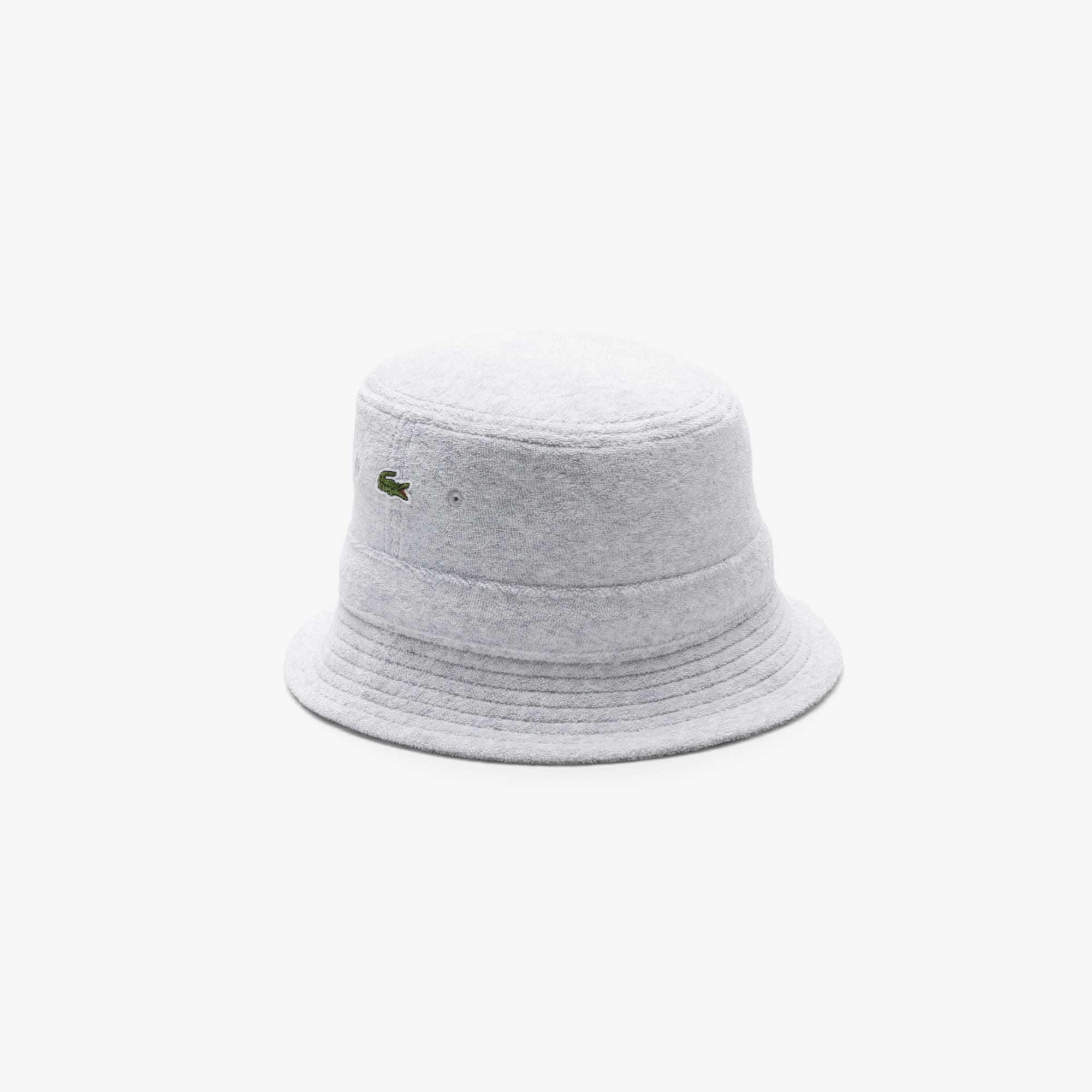 Lacoste Men's Terry Bucket Hat In Grey