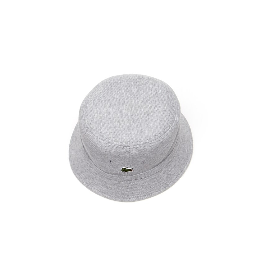 Men S Cotton Pique Bucket Hat Lacoste