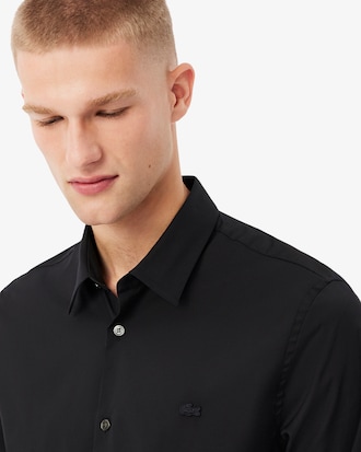 Men's Slim Fit Stretch Button Down Shirt