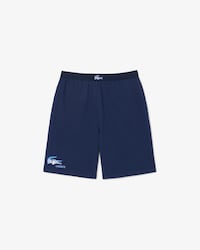Men's Straight Fit Fleece Loungewear Shorts