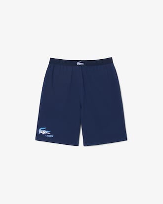 Men's Straight Fit Fleece Loungewear Shorts