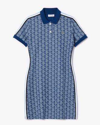 Women's Slim Fit Monogram Polo Dress
