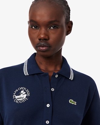 Miami Open Edition Polo Collar Dress