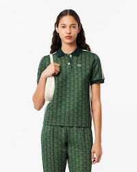 Women's Slim Fit Monogram Polo