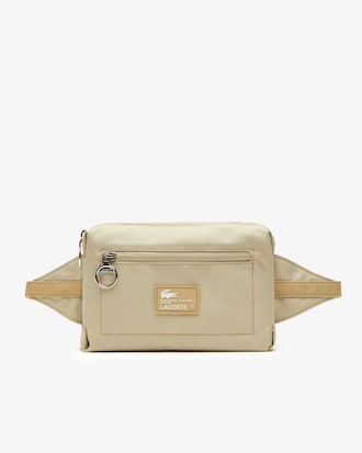 Sac banane unisexe Lacoste en fibres recycl&eacute;es