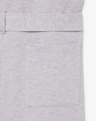 Stretch Piqu&eacute; Polo Collar Romper