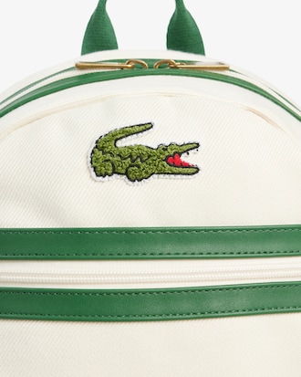 Unisex Textured Patch Backpack