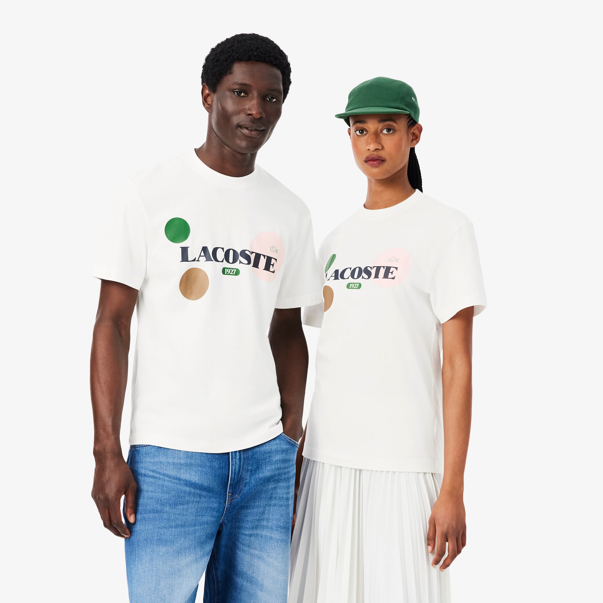 Printed Cotton Jersey T-shirt - T-shirts - New In 2026 | Lacoste