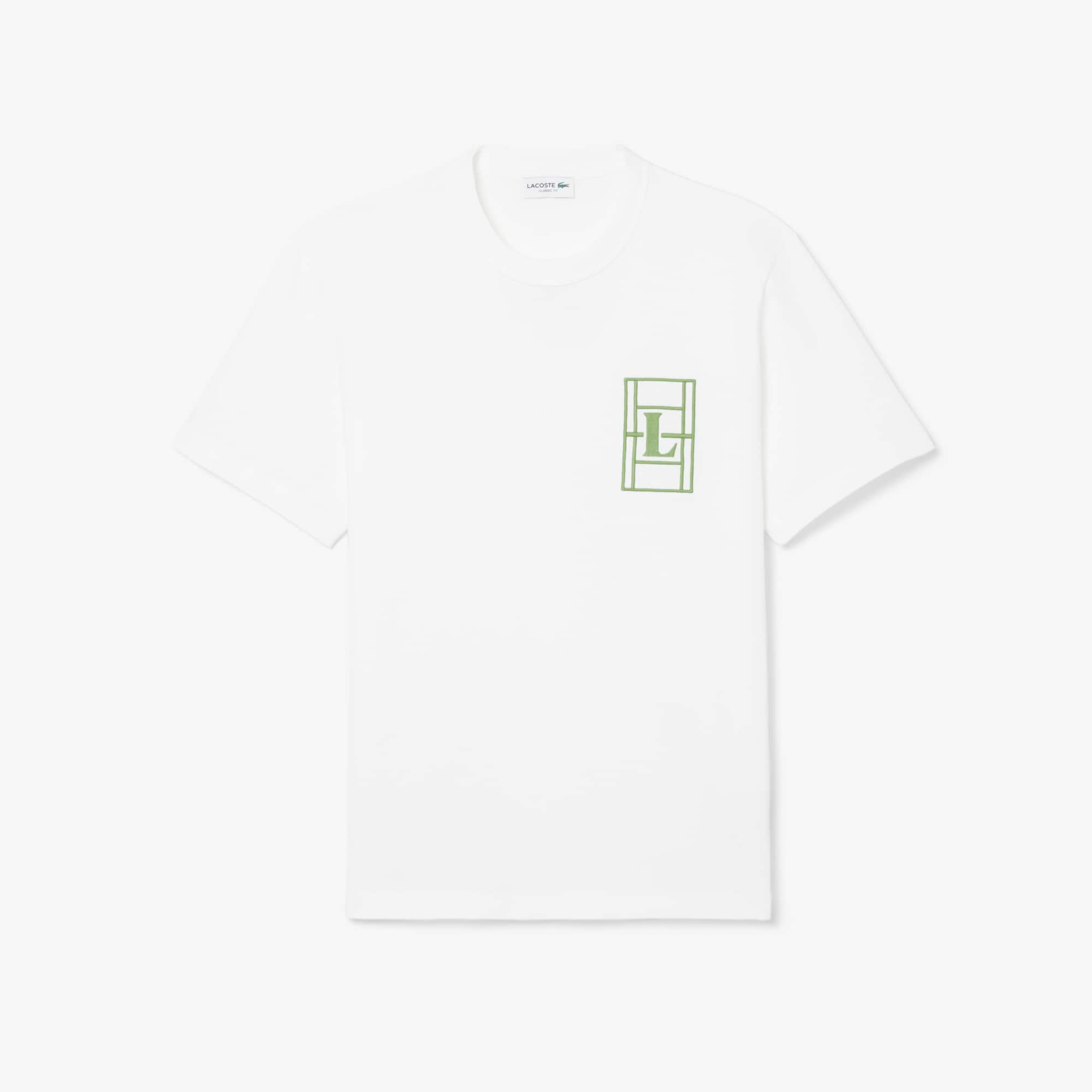 Playera Gruesa Bordada - undefined - Novedades 2026 | Lacoste
