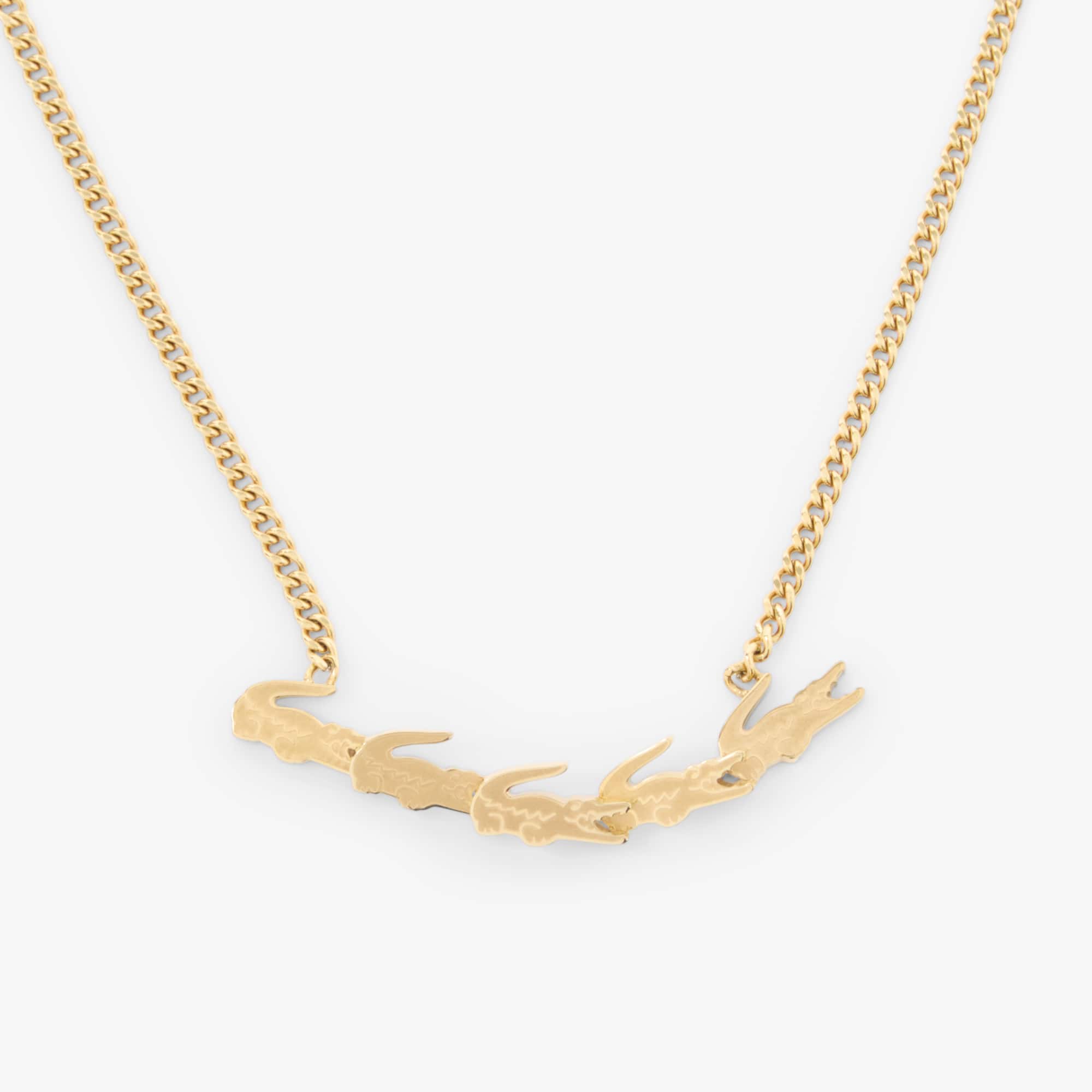 Lacoste Crocodile Multi Necklace